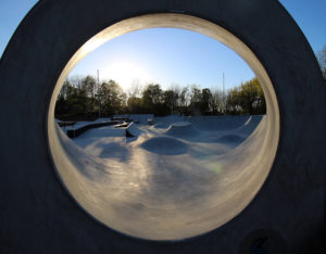 St Ives Skatepark portal vortex