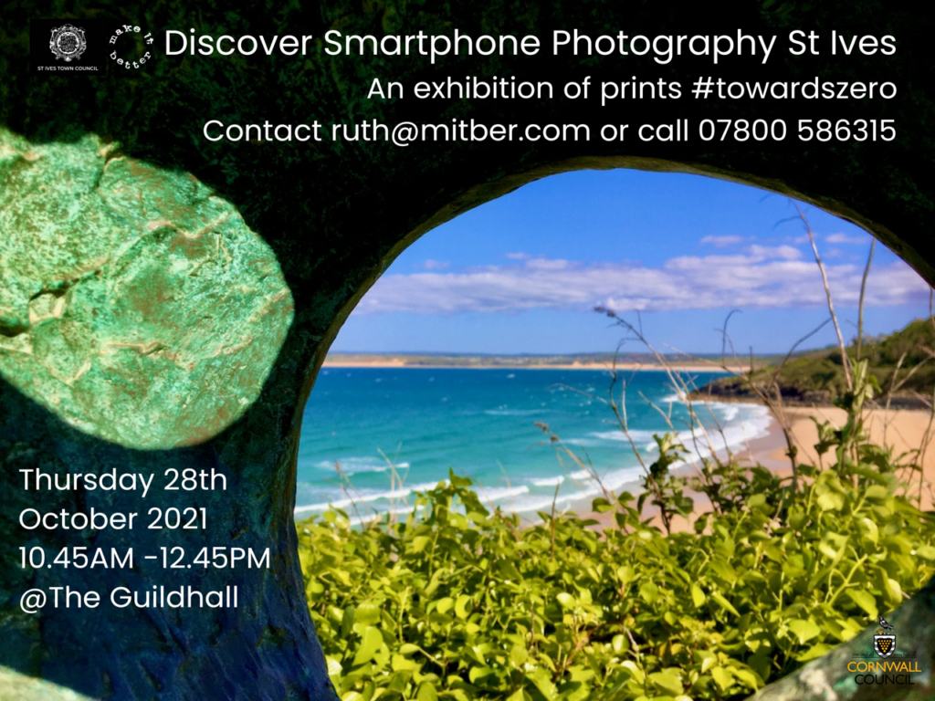 Smartphone photography exhibition St Ives Library