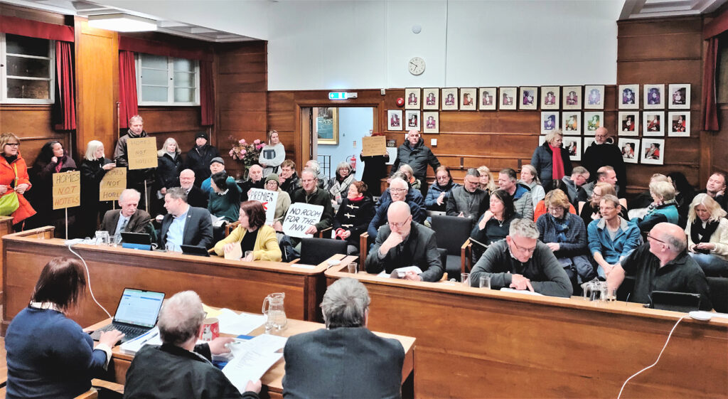 Councillors in Council Chamber