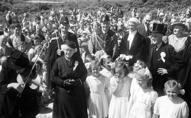Archive image of Knill Ceremony 1951